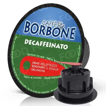 90 Capsule Borbone Dolce Re miscela Dek compatibili Dolce Gusto