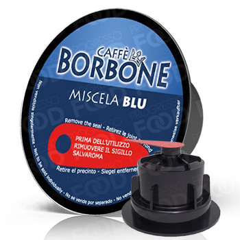 90 Capsule Borbone Dolce Re miscela Blu compatibili Dolce Gusto