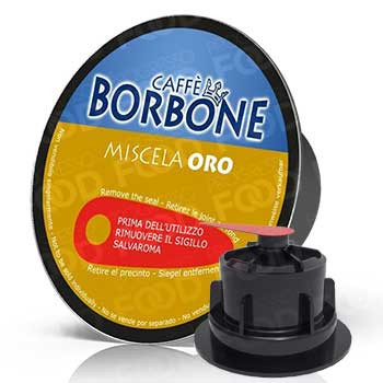 90 Capsule Borbone Dolce Re miscela Oro compatibili Dolce Gusto