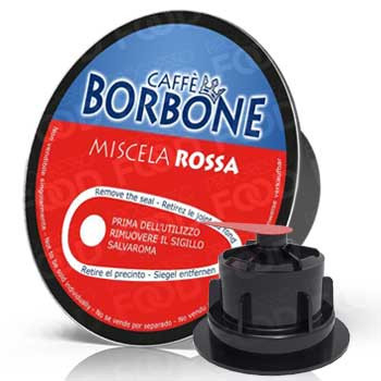 90 Capsule Borbone Dolce Re miscela Rossa compatibili Dolce Gusto