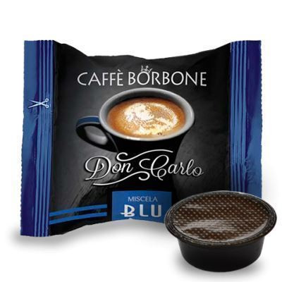 100 Capsule Caffè Borbone Don Carlo Miscela Blu Compatibili Lavazza A Modo Mio