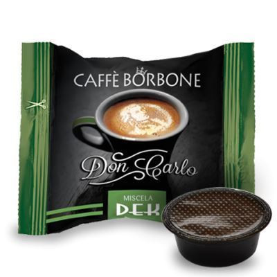 100 Capsule Caffè Borbone Don Carlo Miscela Dek Compatibili Lavazza A Modo Mio