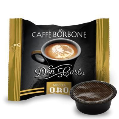 100 Capsule Caffè Borbone Don Carlo Miscela Oro Compatibili Lavazza A Modo Mio