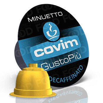 64 Capsule Covim GustoPiù Minuetto Dek Compatibili Dolce Gusto