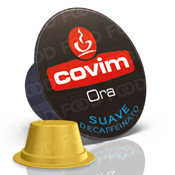 100 Capsule Covim Ora Suave Decaffeinato Compatibili Lavazza a Modo Mio