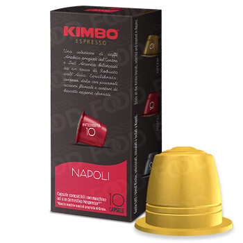 100 Capsule Kimbo Caffè miscela Napoli compatibili Nespresso