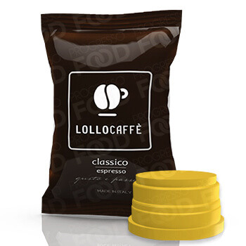 100 Capsule Lollo Caffe Classico Espresso Compatibili Espresso Point